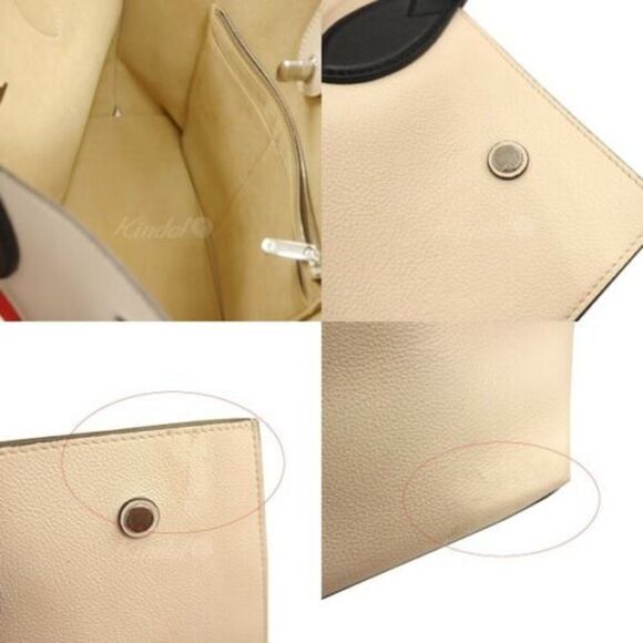 Louis Vuitton Lockme Go Tote Bag Leather Quartz Kabuki Black Ex - Picture 3 of 12